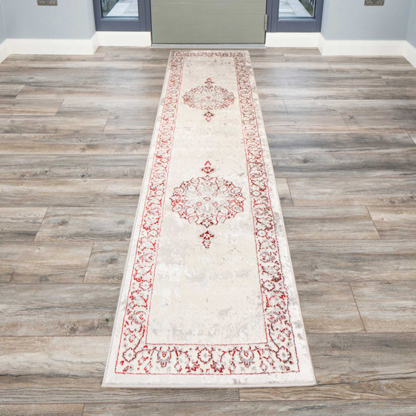 Kukoon Hatton Persian Red Area Rug Wayfair.co.uk